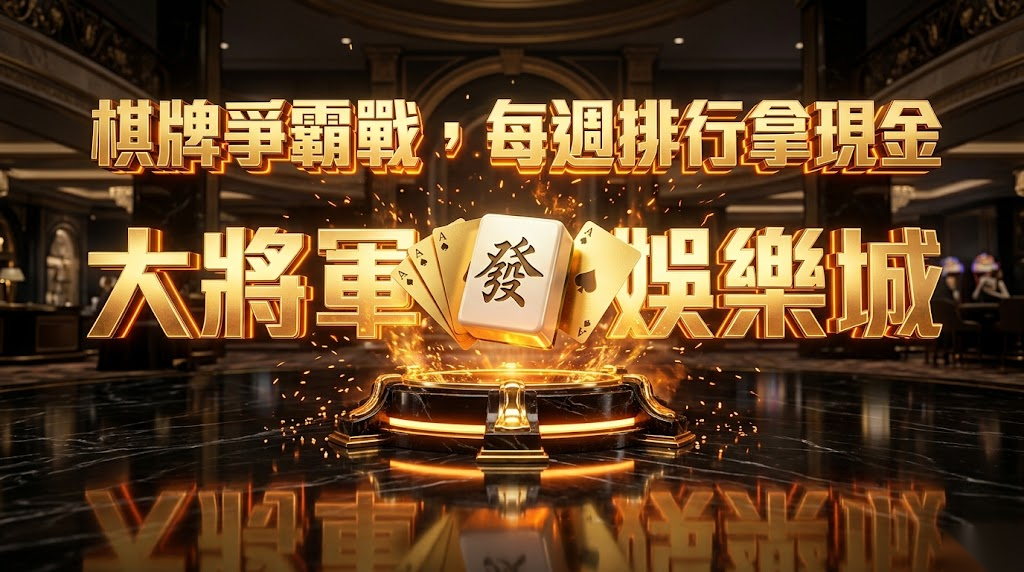棋牌爭霸戰,每週排行拿現金